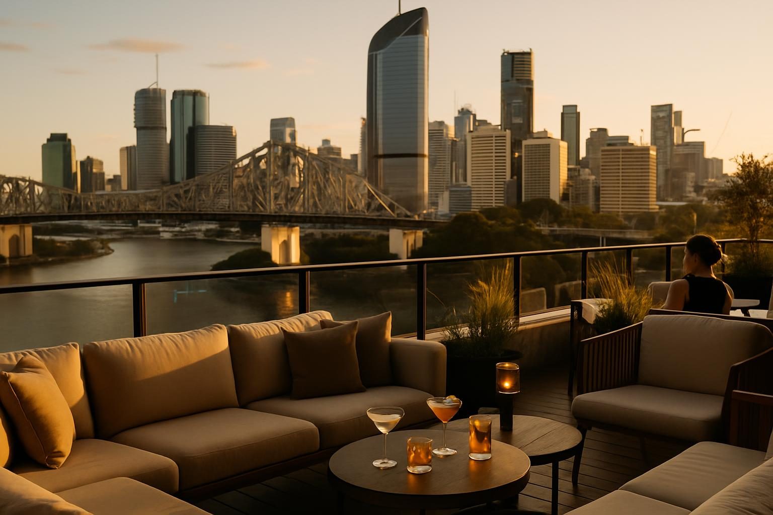 Australia — rooftop bar view