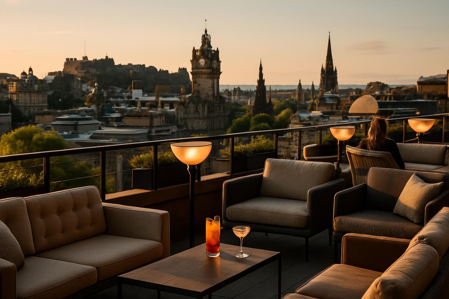 United Kingdom — rooftop bar view