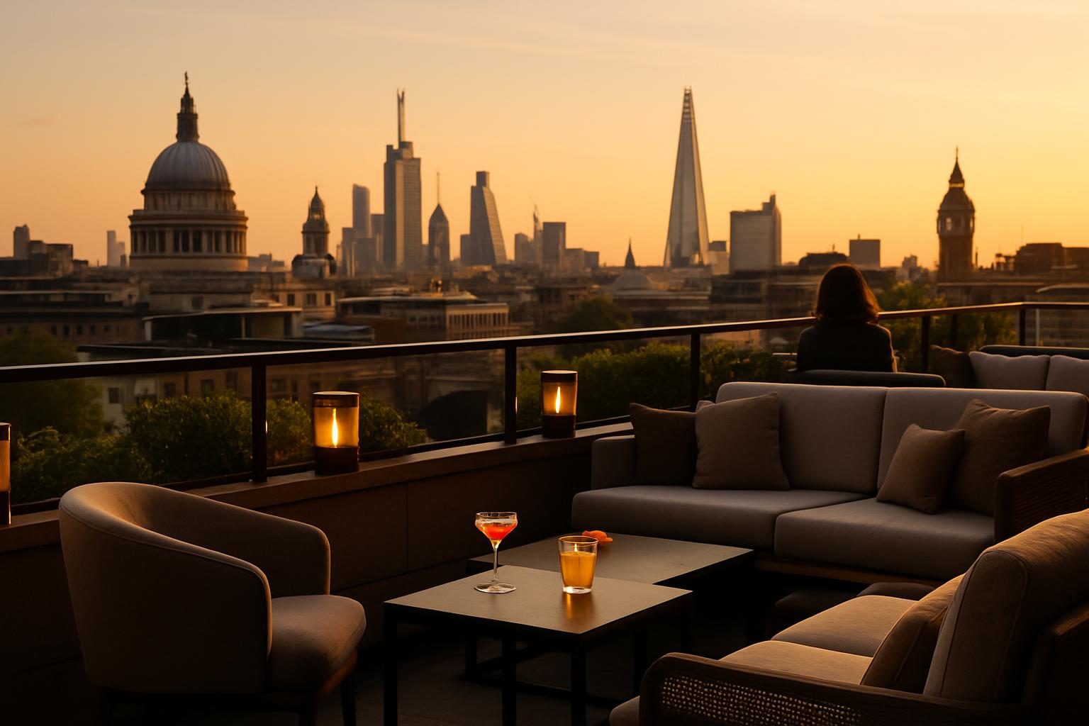United Kingdom — rooftop bar view