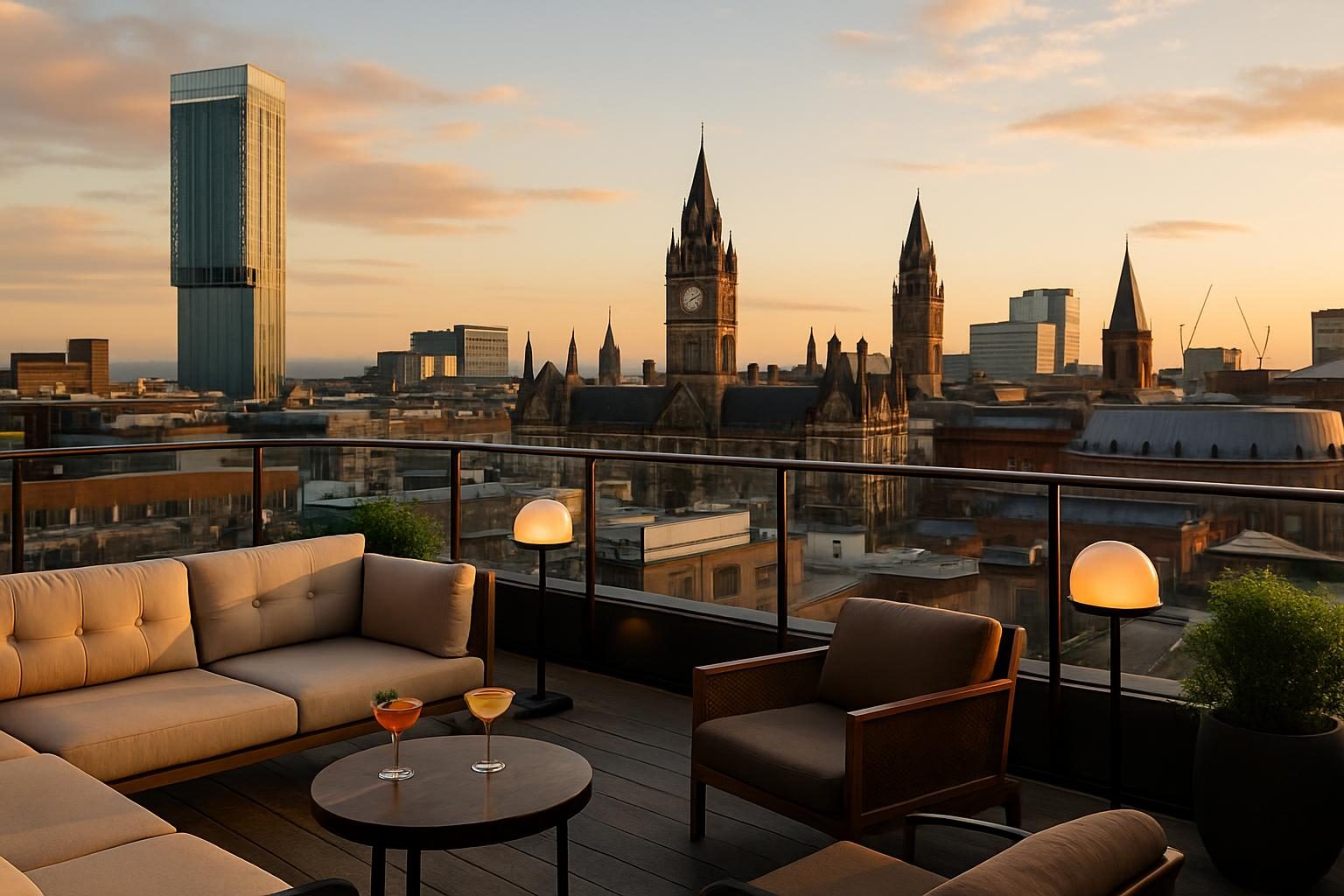 United Kingdom — rooftop bar view