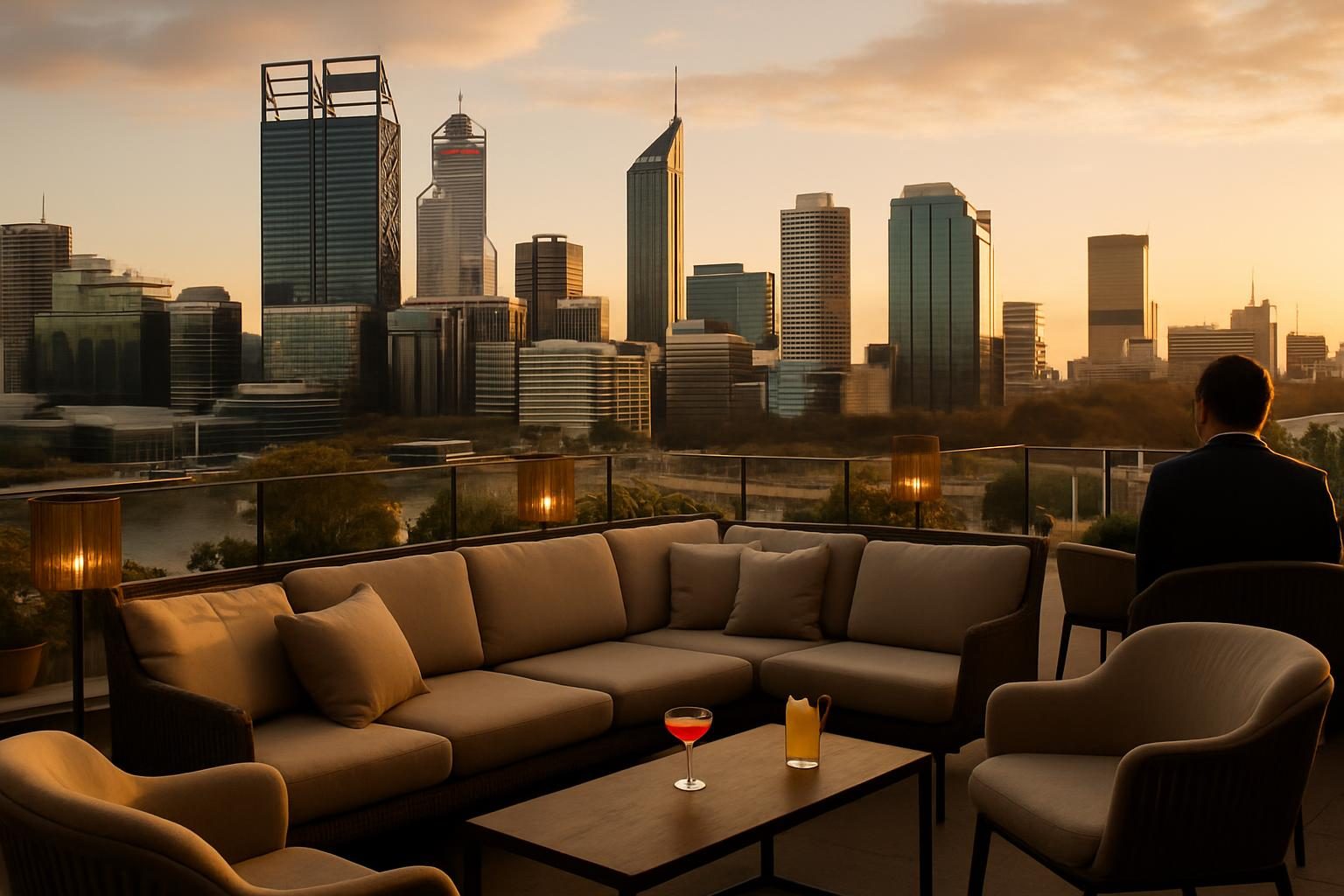 Australia — rooftop bar view
