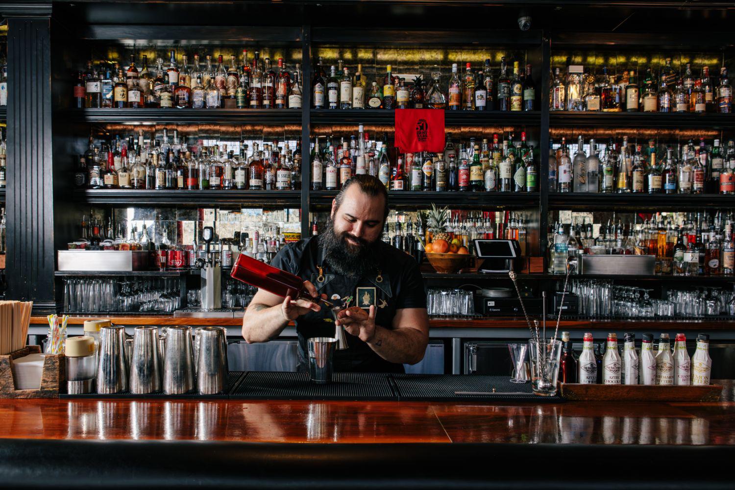 Bitter & Twisted Cocktail Parlour rooftop bar in Phoenix, United States