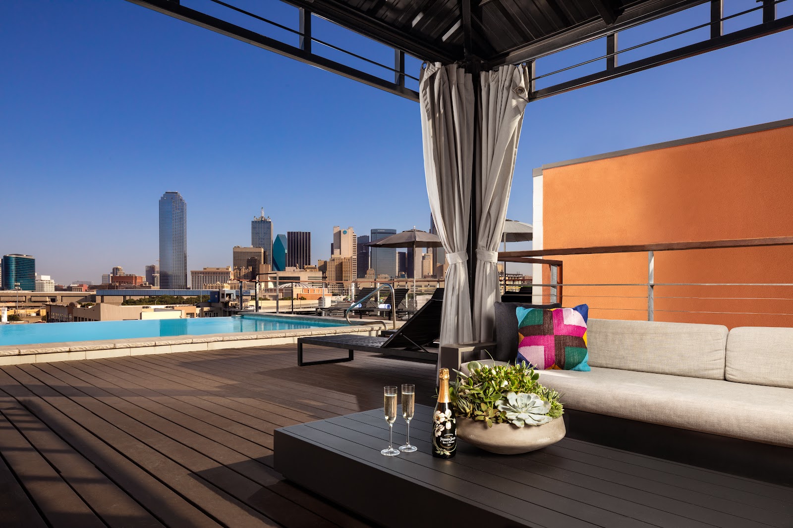 CANVAS Hotel rooftop bar