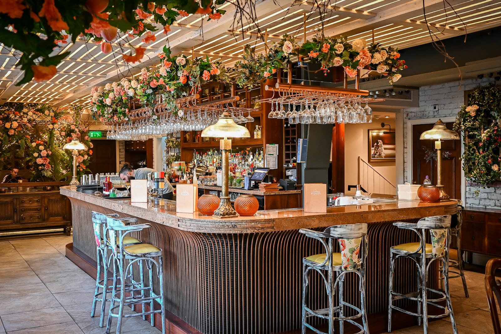 Copper Blossom rooftop bar in Edinburgh, United Kingdom