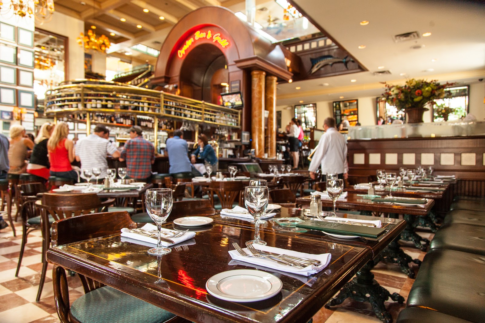 Joe Fortes Seafood & Chop House rooftop bar