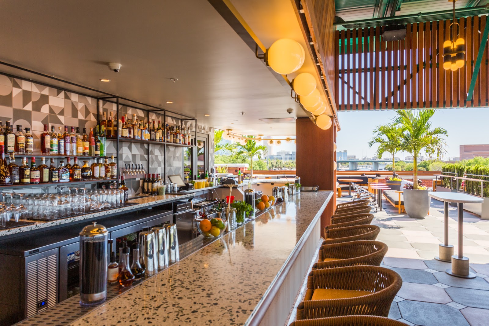 M.Bird rooftop bar