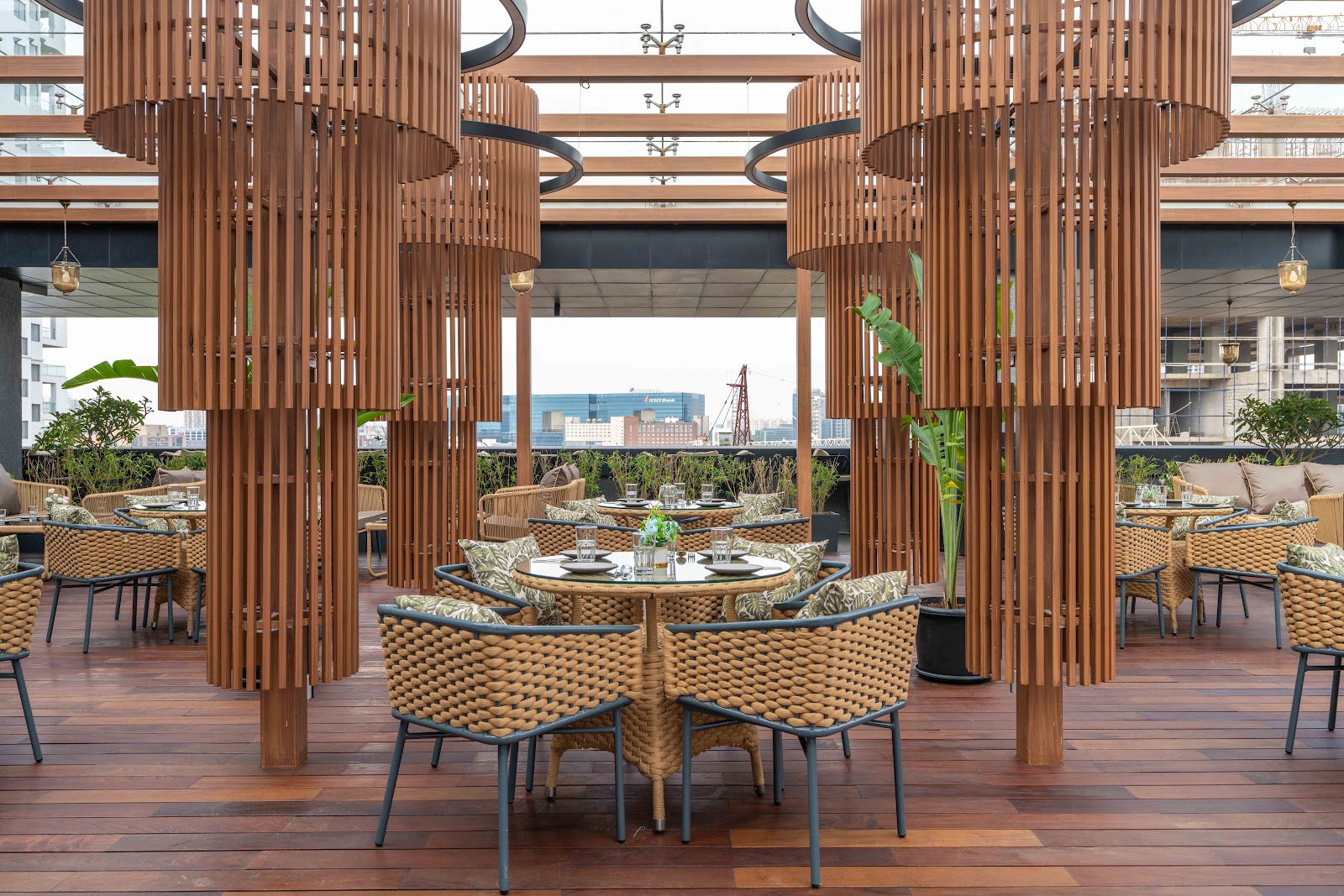 Mamalola Penthouse rooftop bar in Hyderabad, India