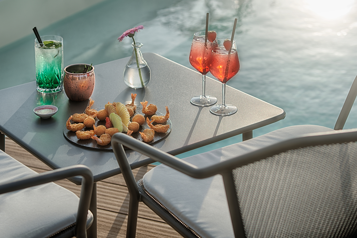 Narciso Restaurant & Rooftop Pool Bar, rooftop in Florence — photo 4