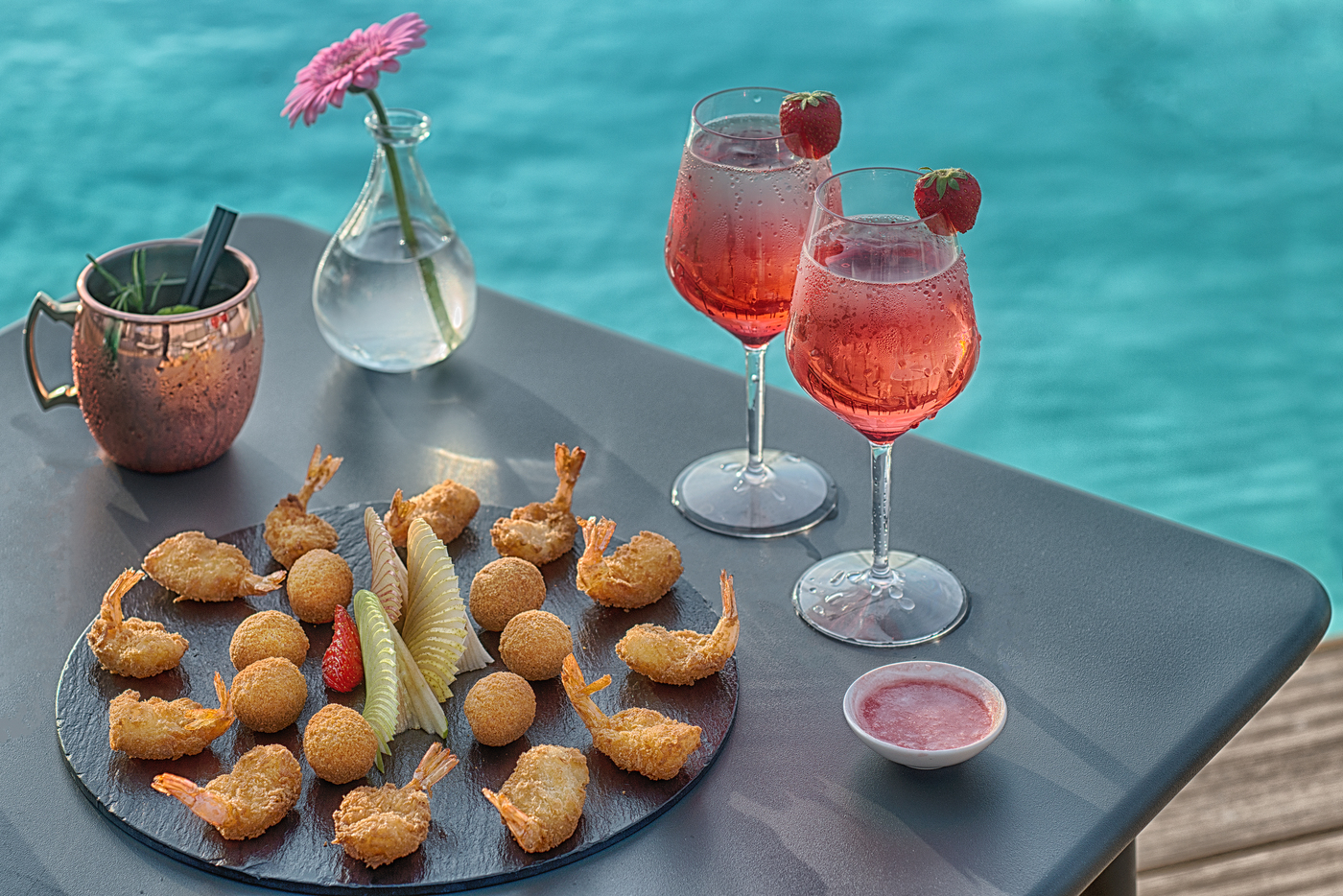 Narciso Restaurant & Rooftop Pool Bar, rooftop in Florence — photo 6