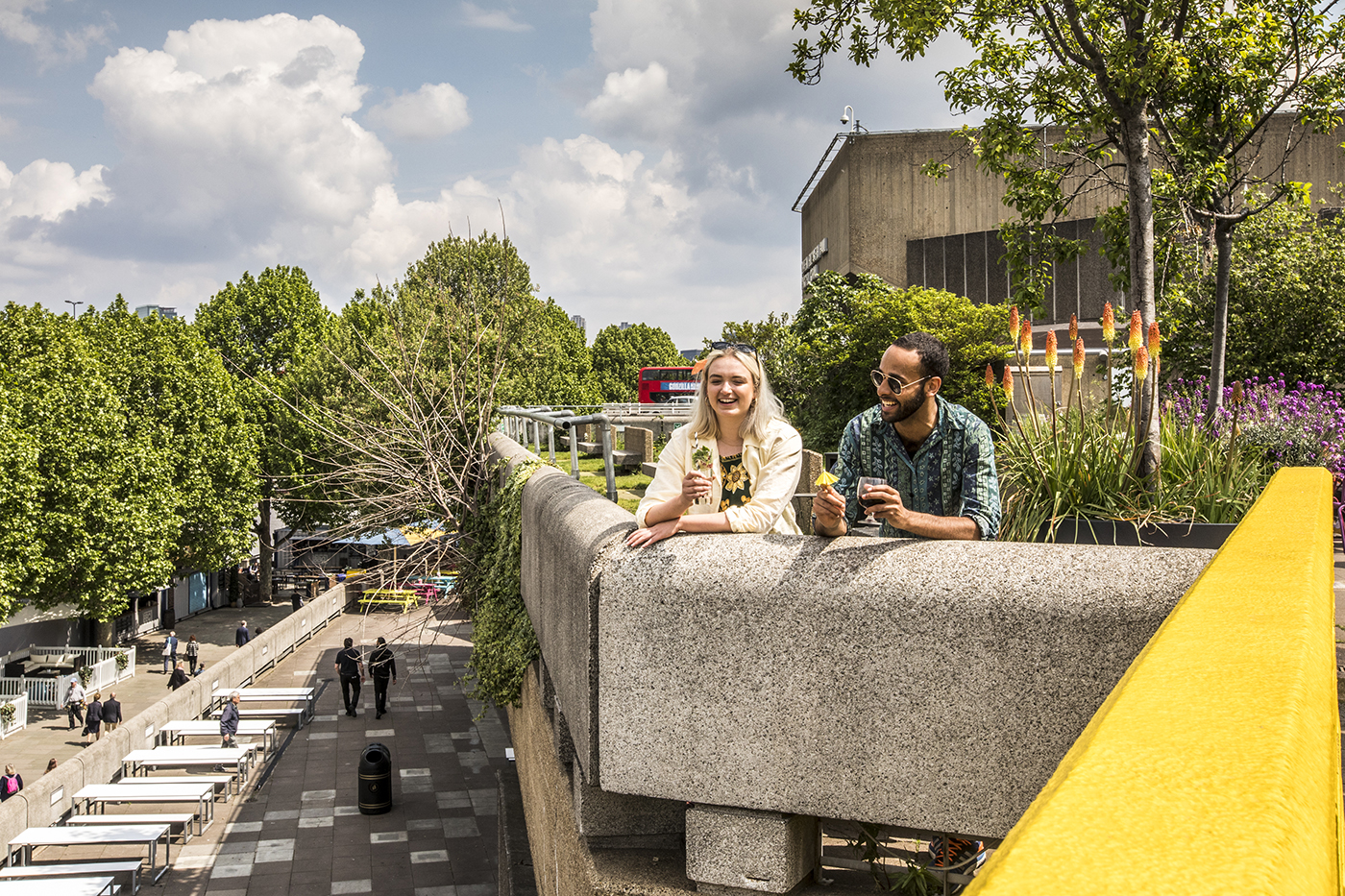 Queen Elizabeth Hall Roof Garden, rooftop in London — photo 2