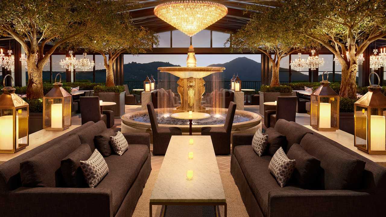 RH Rooftop Restaurant at RH Marin rooftop bar in San Francisco, United States