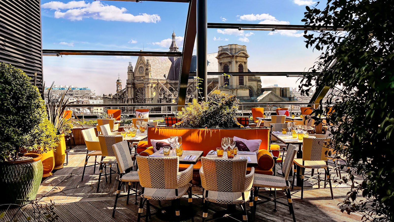 ROOF Paris rooftop bar in Paris, France
