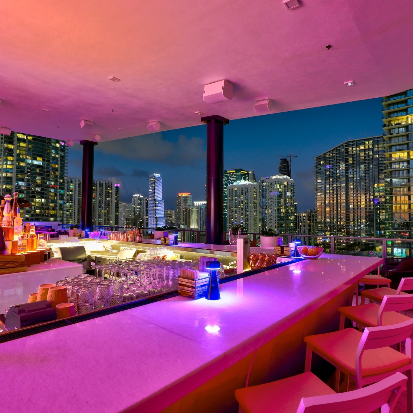 Rosa Sky rooftop bar