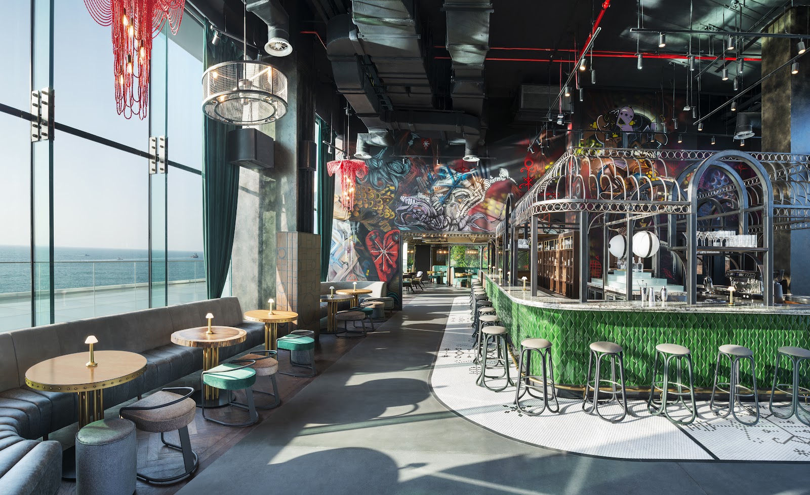 SoBe, rooftop in Dubai — photo 3