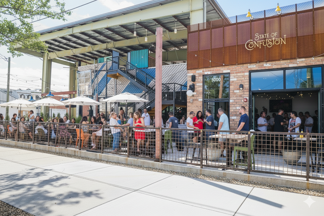 State of Confusion- Charlotte rooftop bar