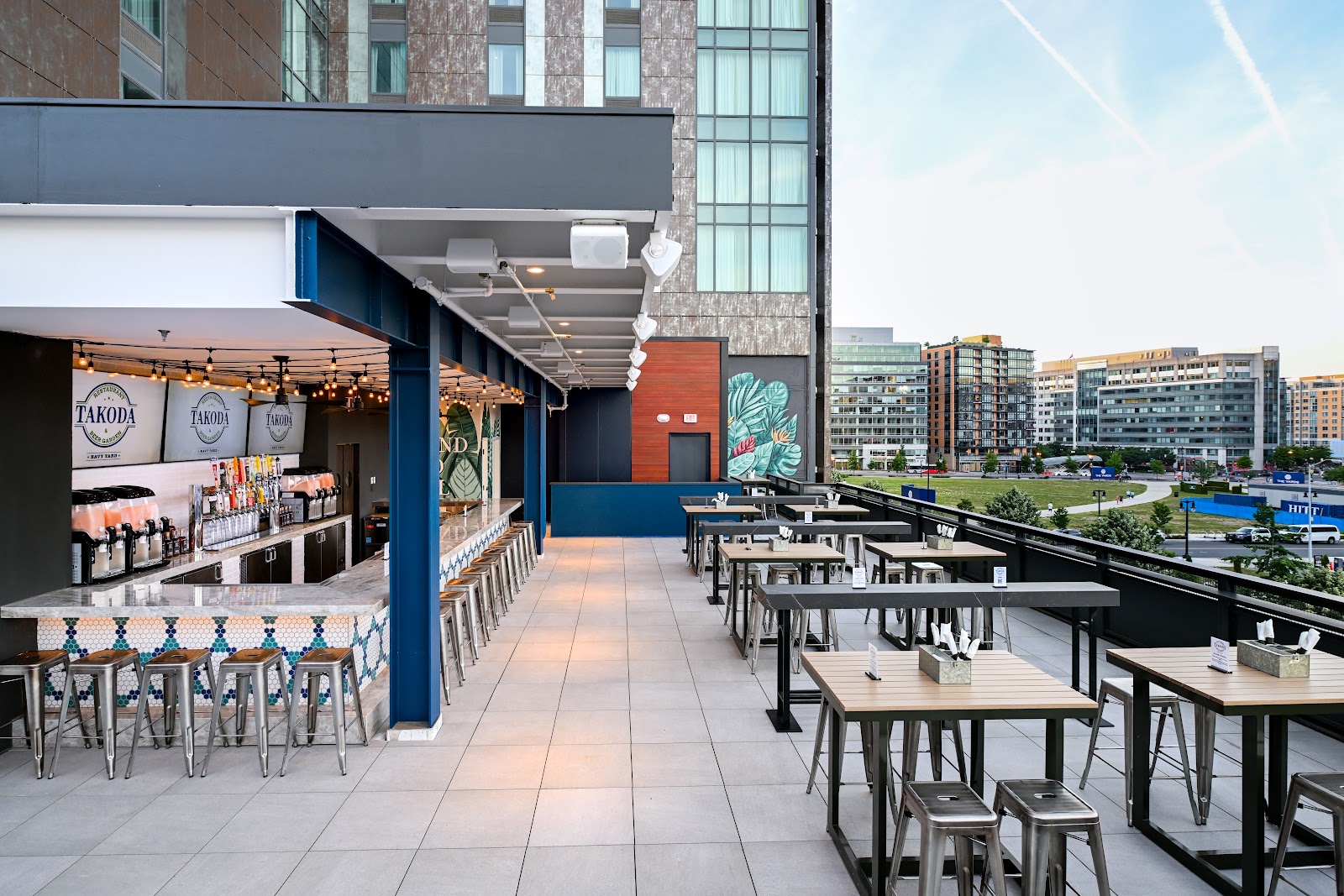 TAKODA Navy Yard rooftop bar