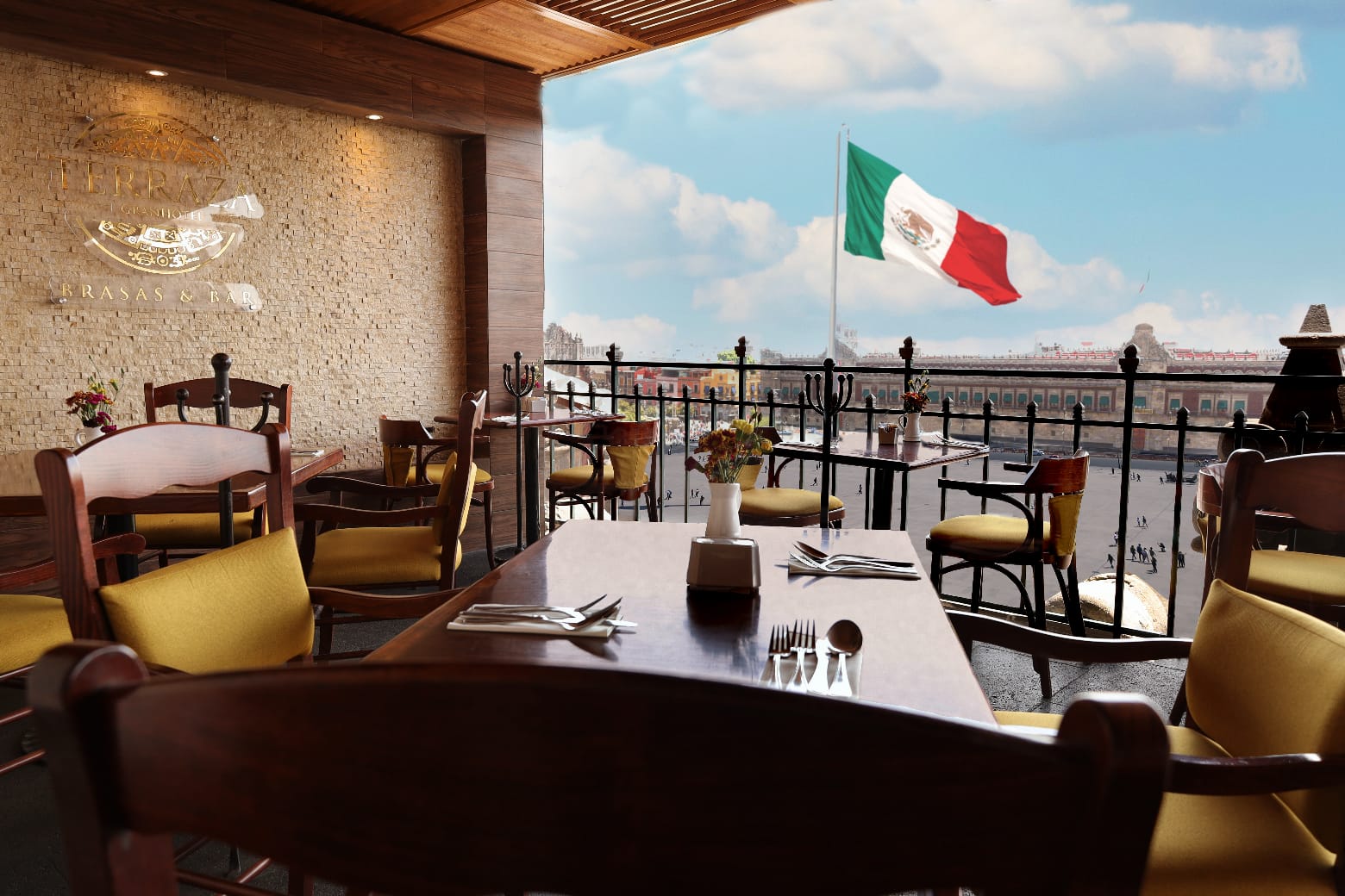 Terraza Gran Hotel rooftop bar