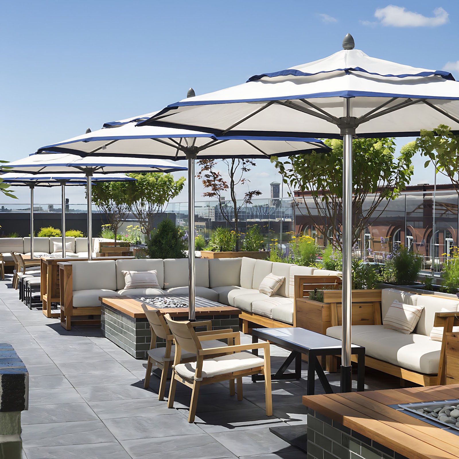 The Outsider rooftop bar