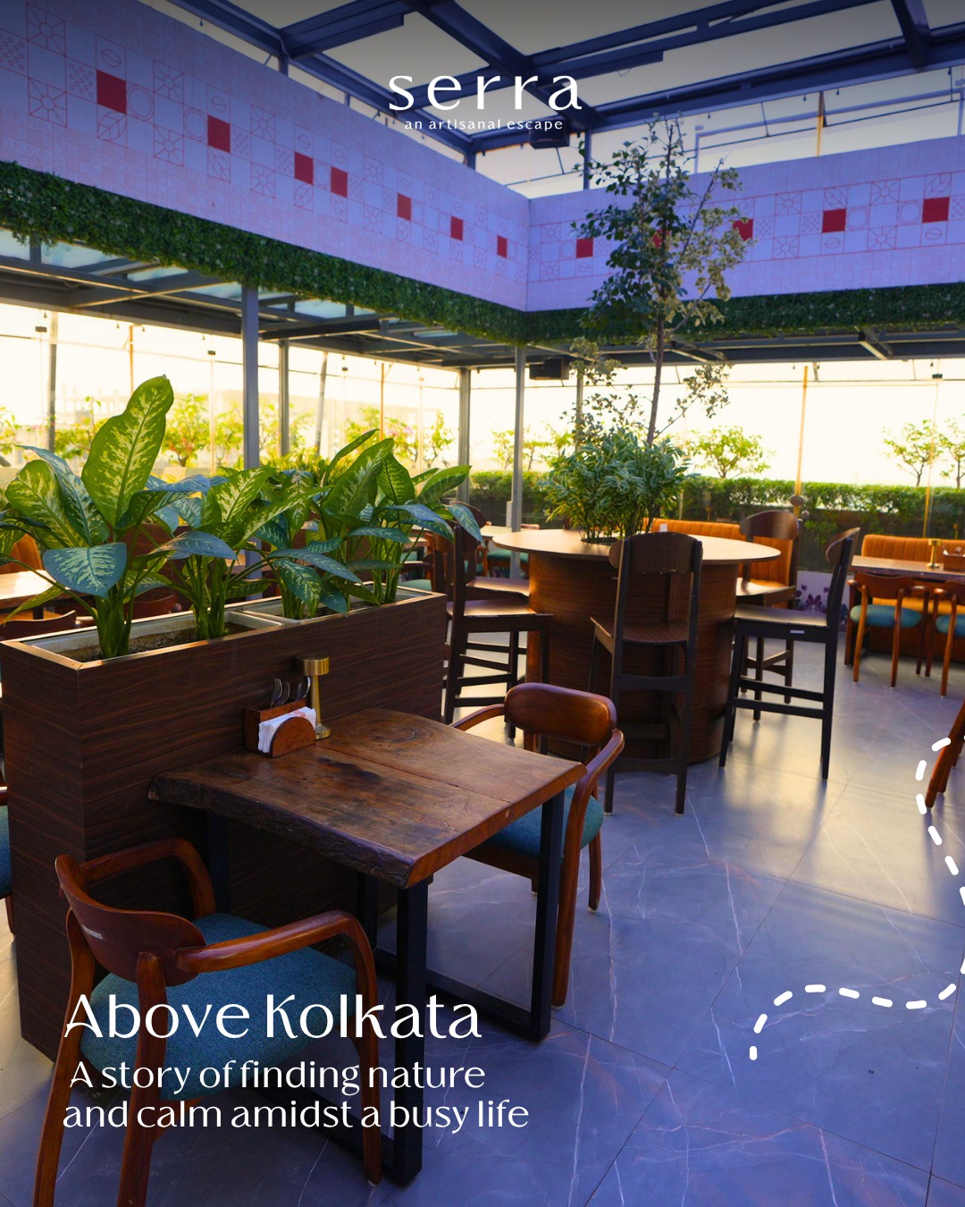The Serra Rooftop Cafe, rooftop in Kolkata — photo 2