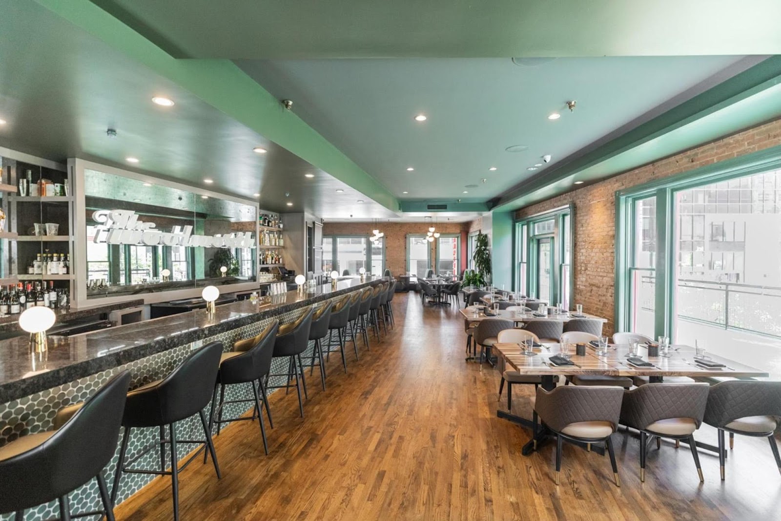 The Woolworth rooftop bar
