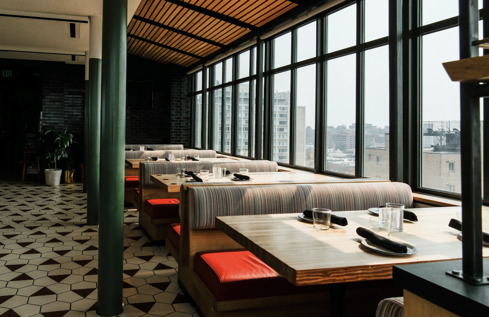 Topside rooftop bar in Baltimore, United States