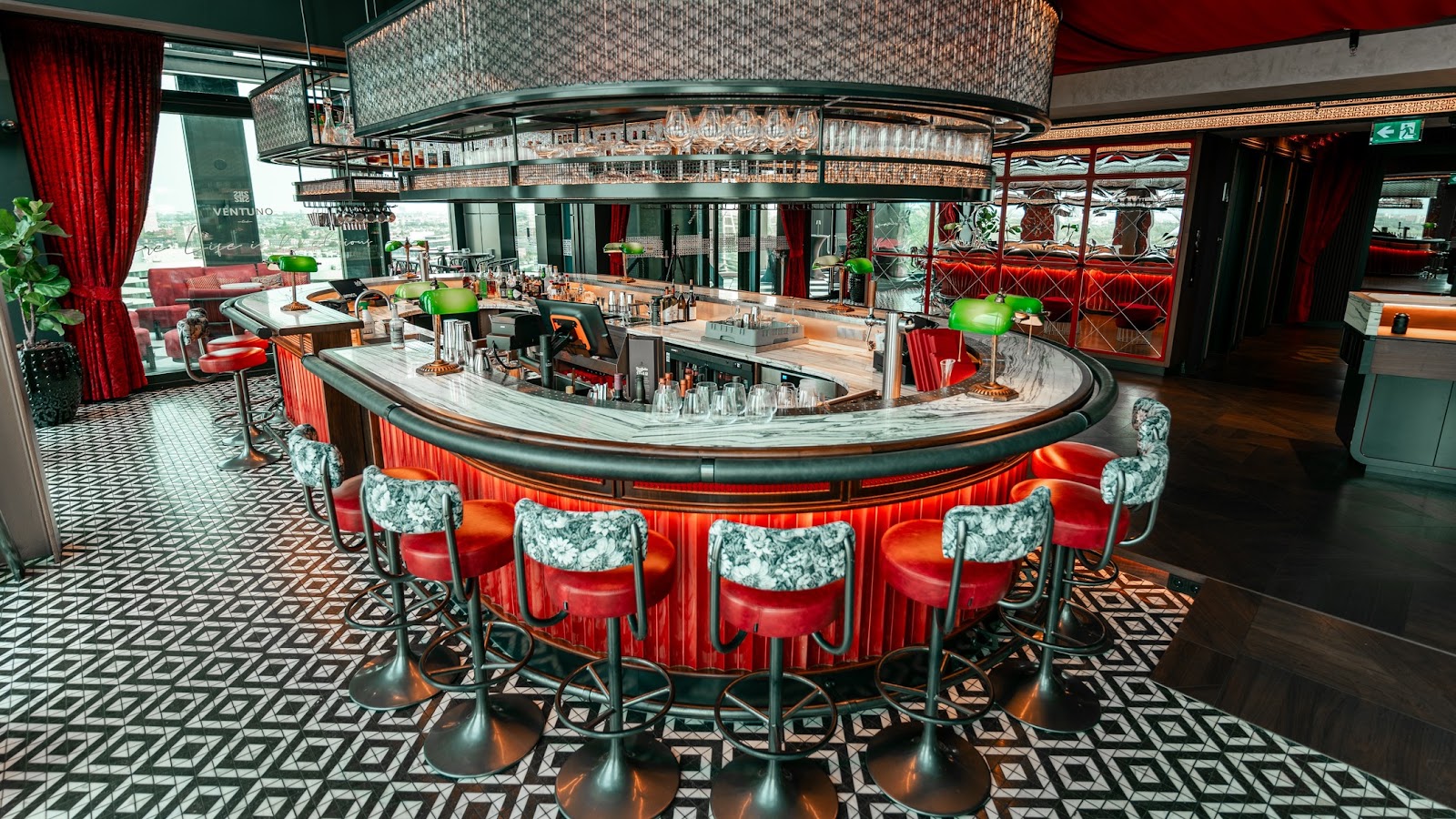 Ventuno, rooftop bar in Amsterdam