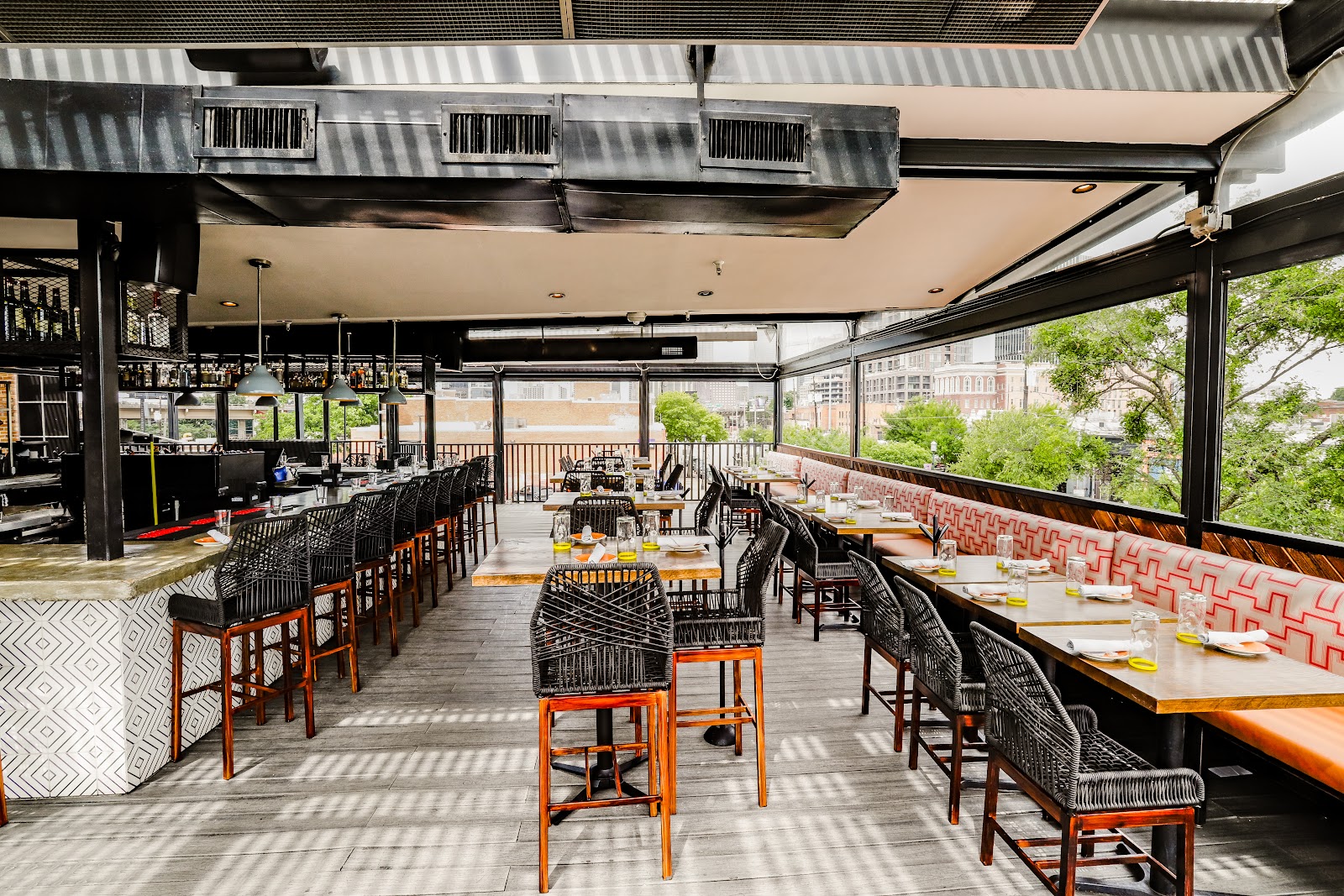 Vidorra rooftop bar in Dallas, United States