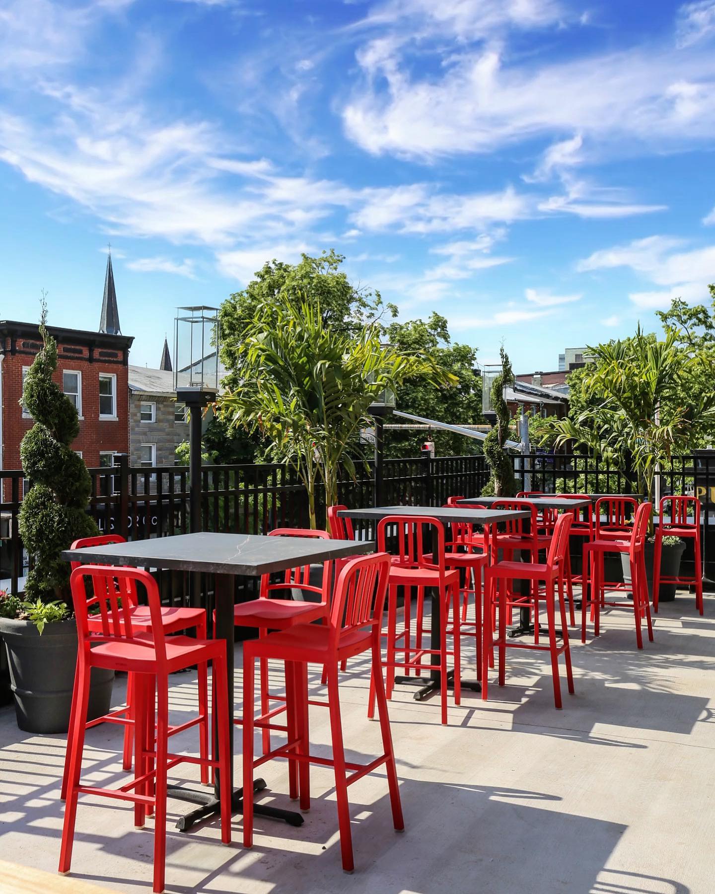 Watershed rooftop bar in Baltimore, United States