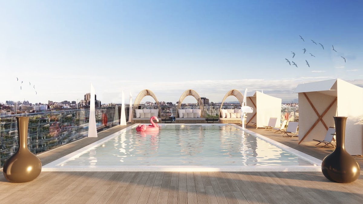 Sky Bar Novotel Valencia Lavant — photo 4