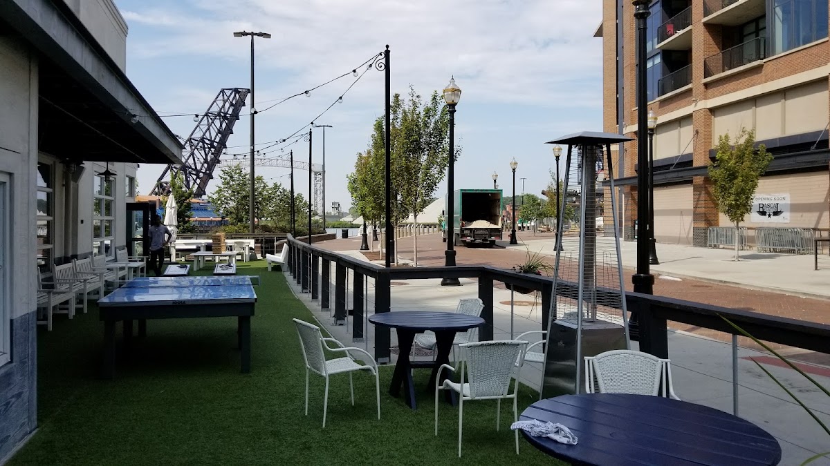 Alley Cat Oyster Bar rooftop view