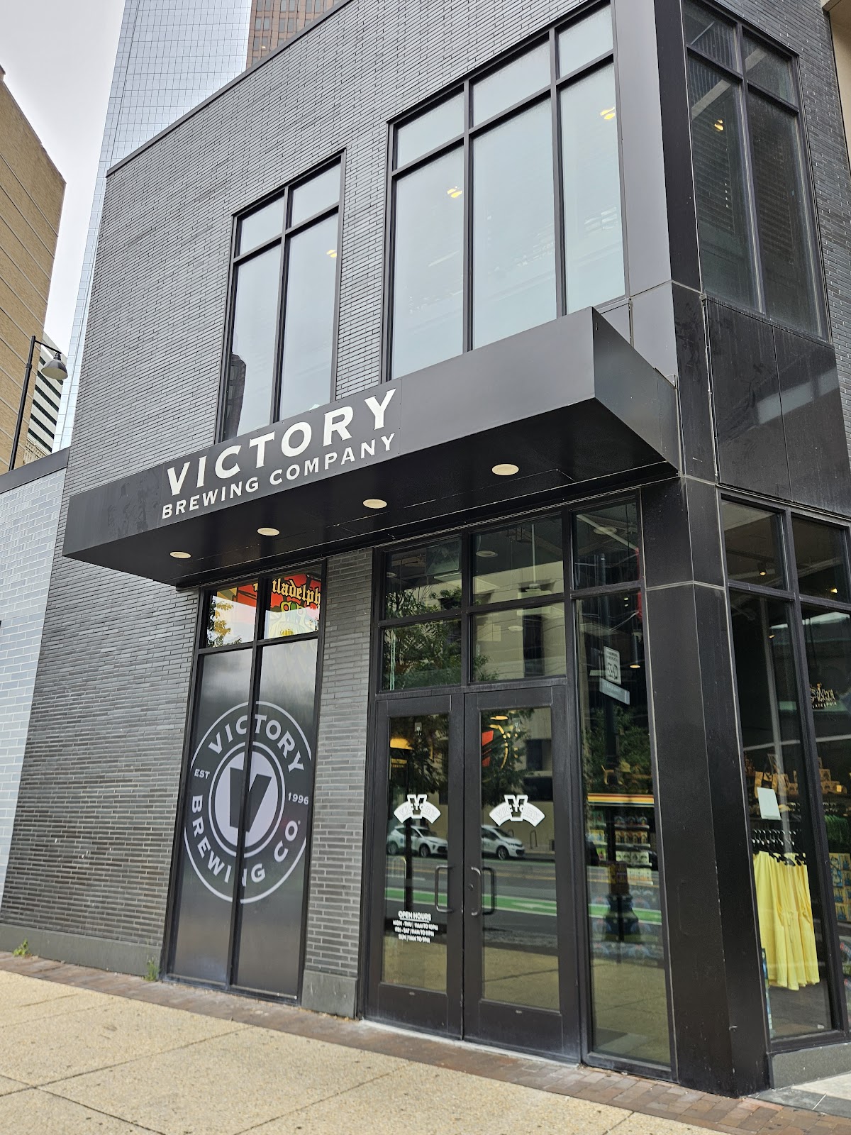 Victory Brewing Company Philadelphia rooftop view