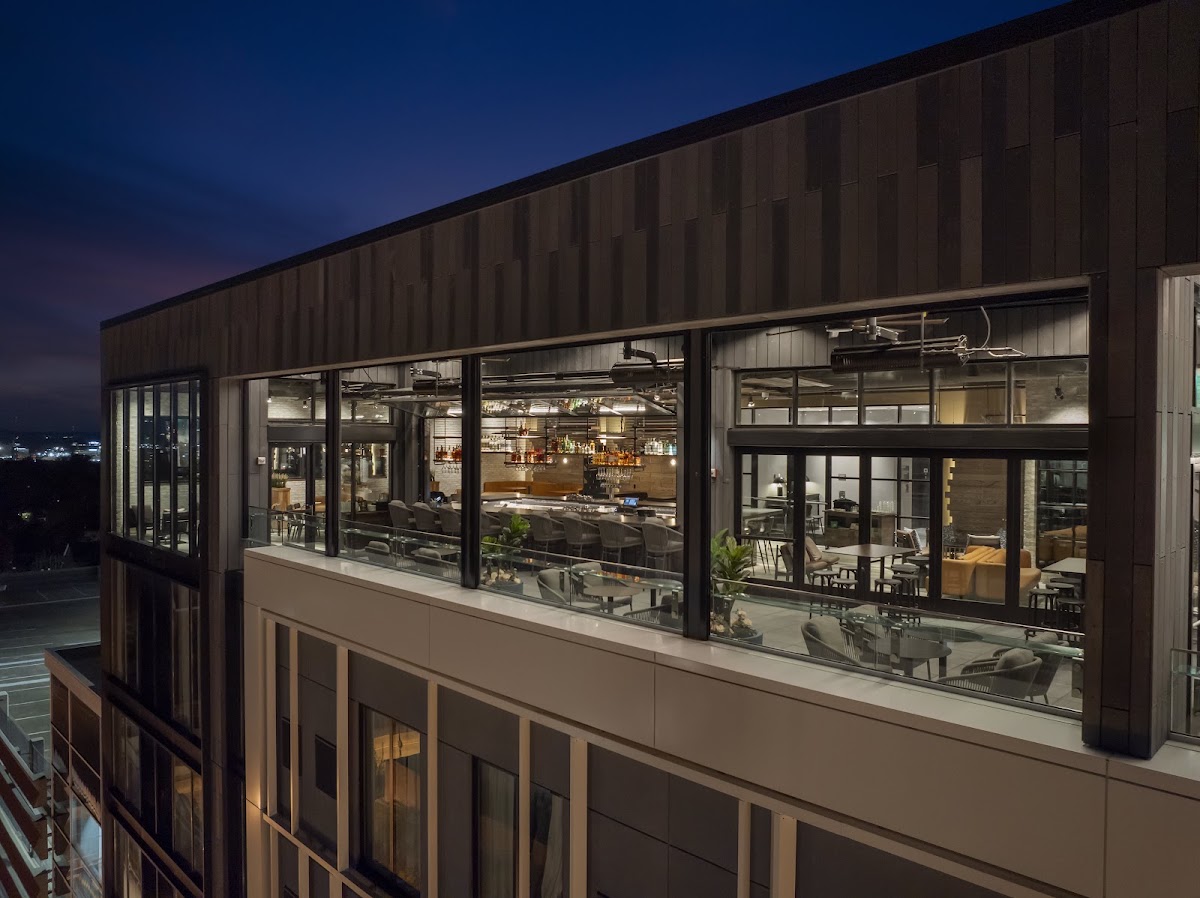 High Bar Clayton rooftop view
