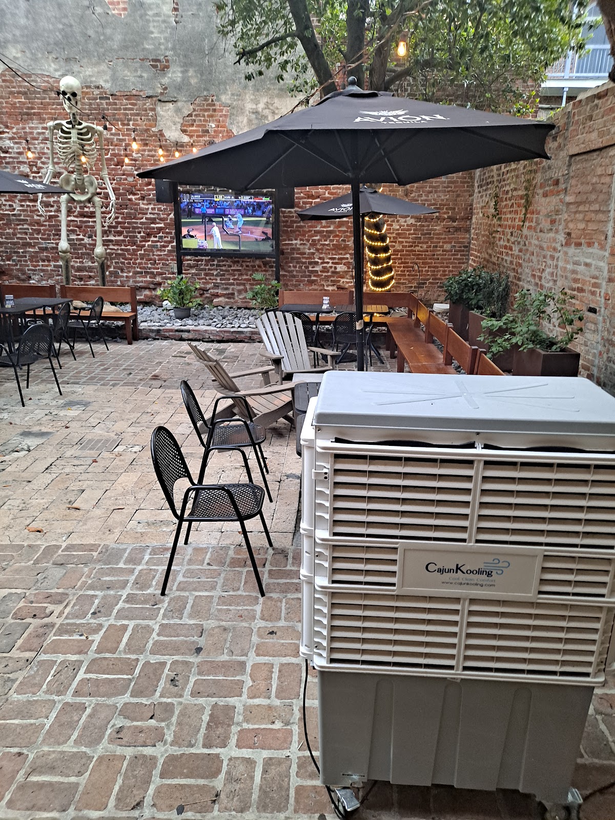 Hideout Bar rooftop view
