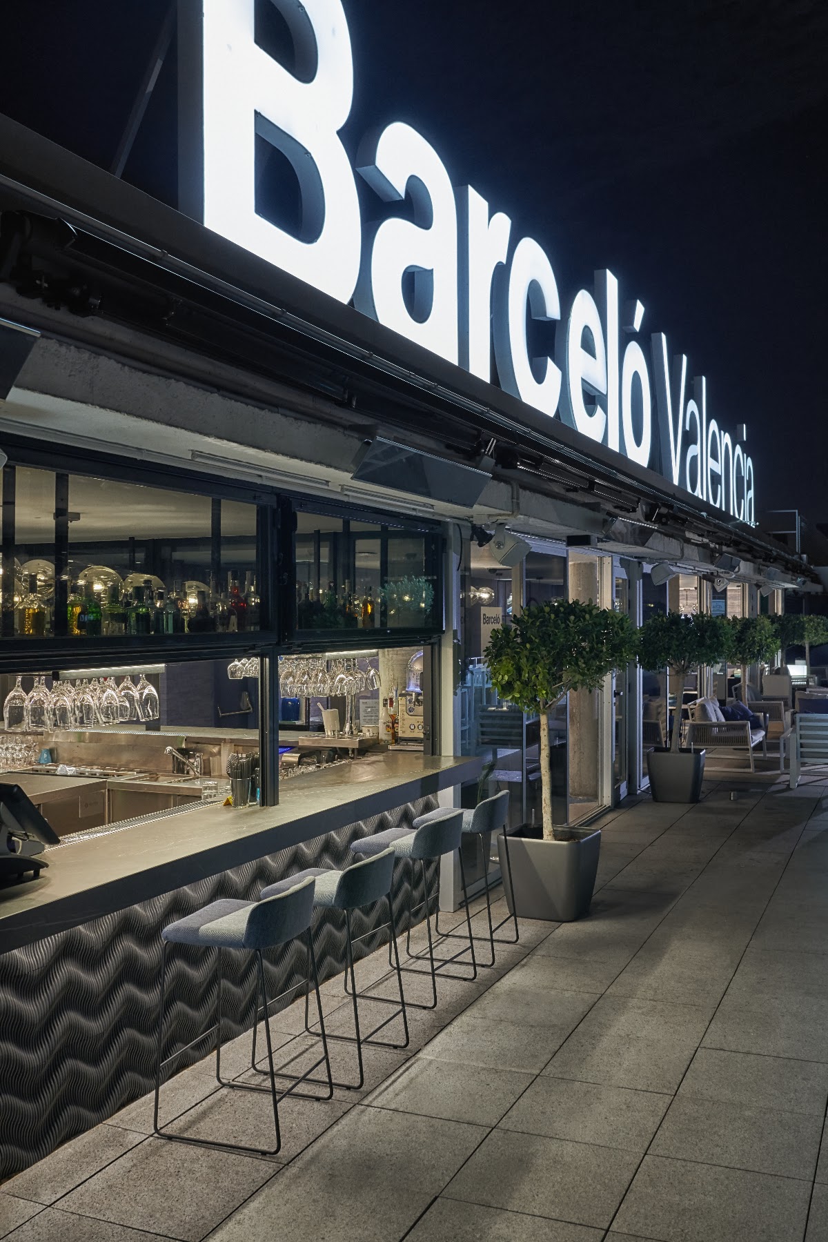 270º Terrace at Barceló rooftop view