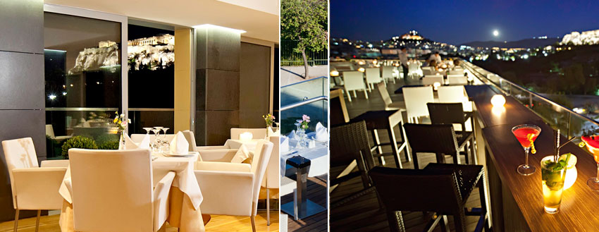 THISSIO VIEW - Rooftop Restaurant & Bar rooftop view