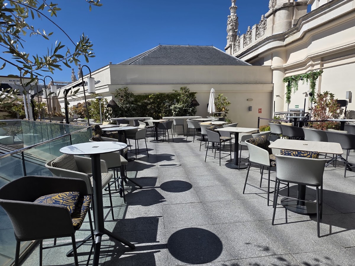 Azotea Cibeles rooftop view