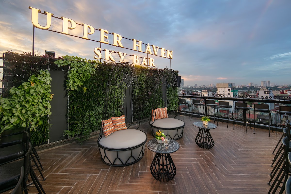 Upper Haven Sky Bar rooftop view
