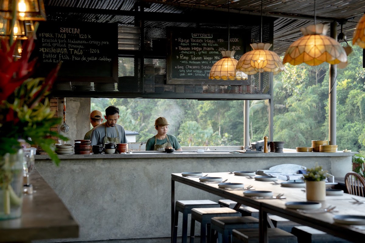 Cantina Rooftop Restaurant | Ubud rooftop view