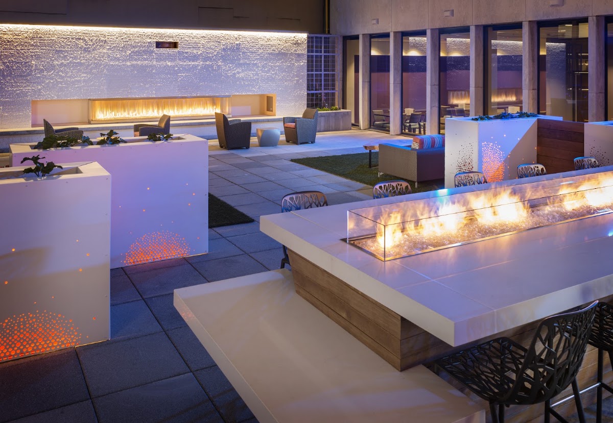 Frolik Kitchen + Cocktails rooftop view