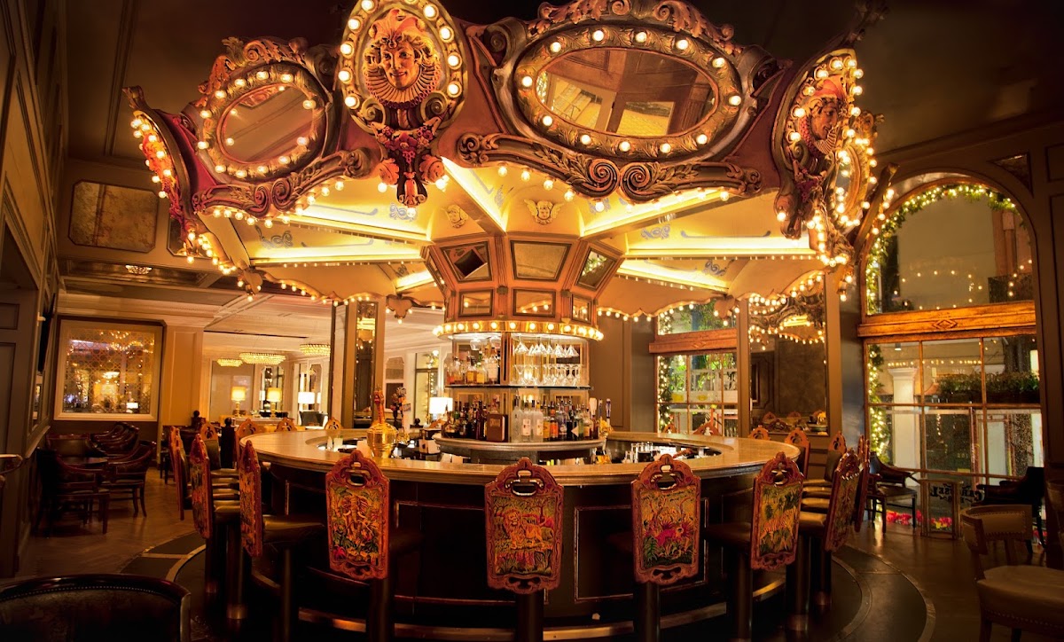 The Carousel Bar & Lounge rooftop view