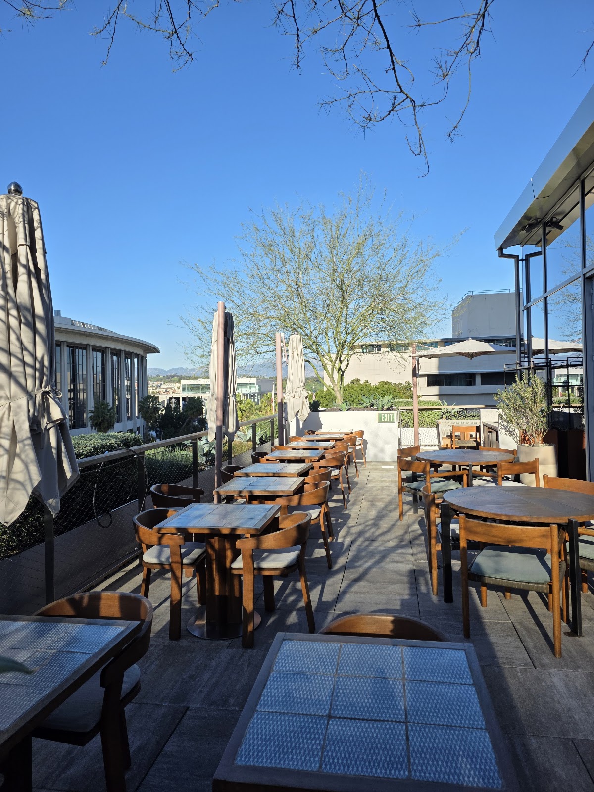 San Laurel rooftop view