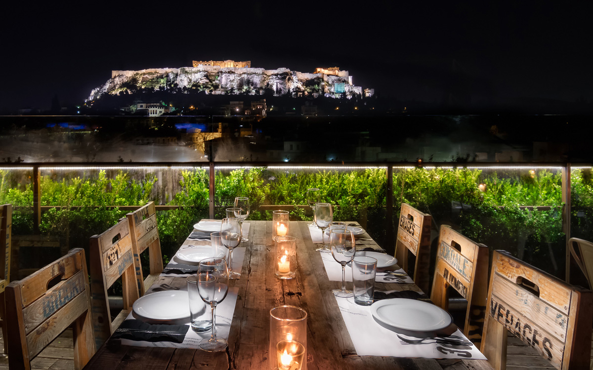 360 Cocktail Bar rooftop view