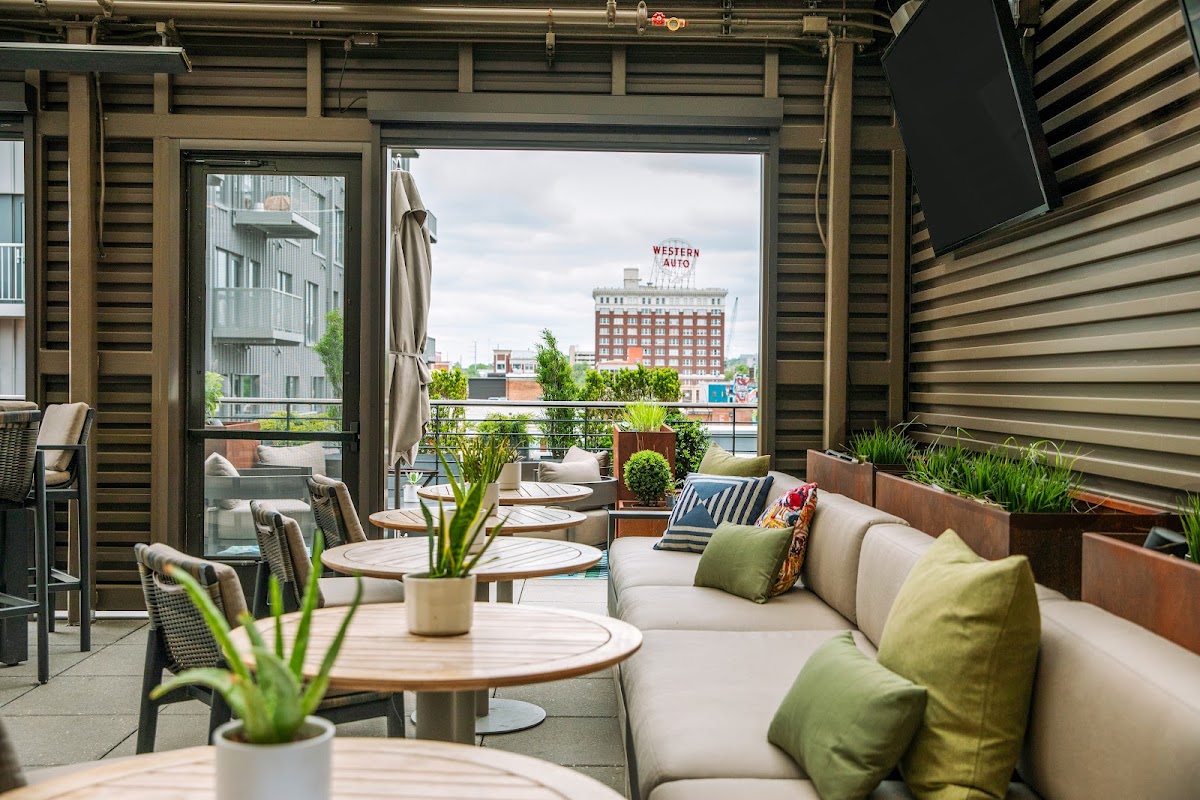 Percheron Rooftop Bar rooftop view