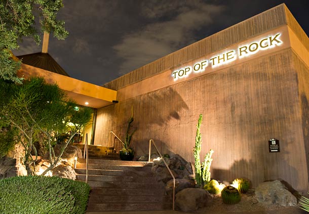 Top of the Rock Restaurant rooftop view