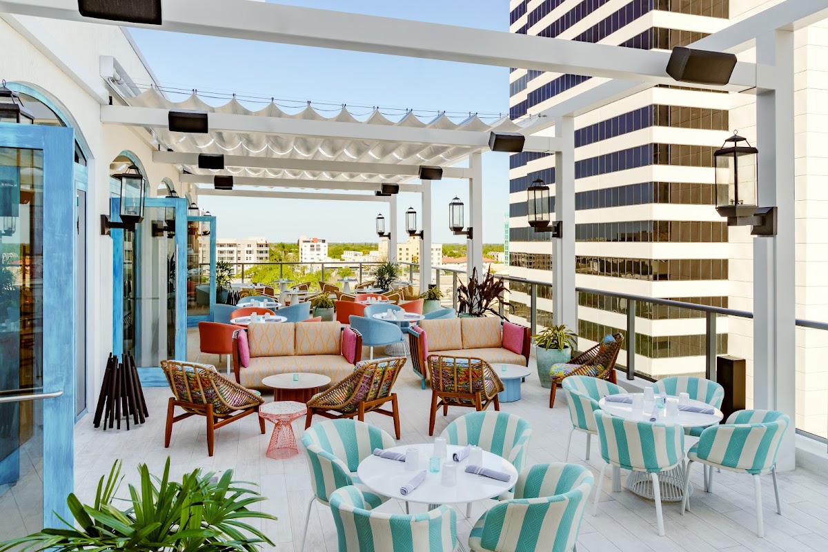 Cane & Barrel Rooftop Bar rooftop view