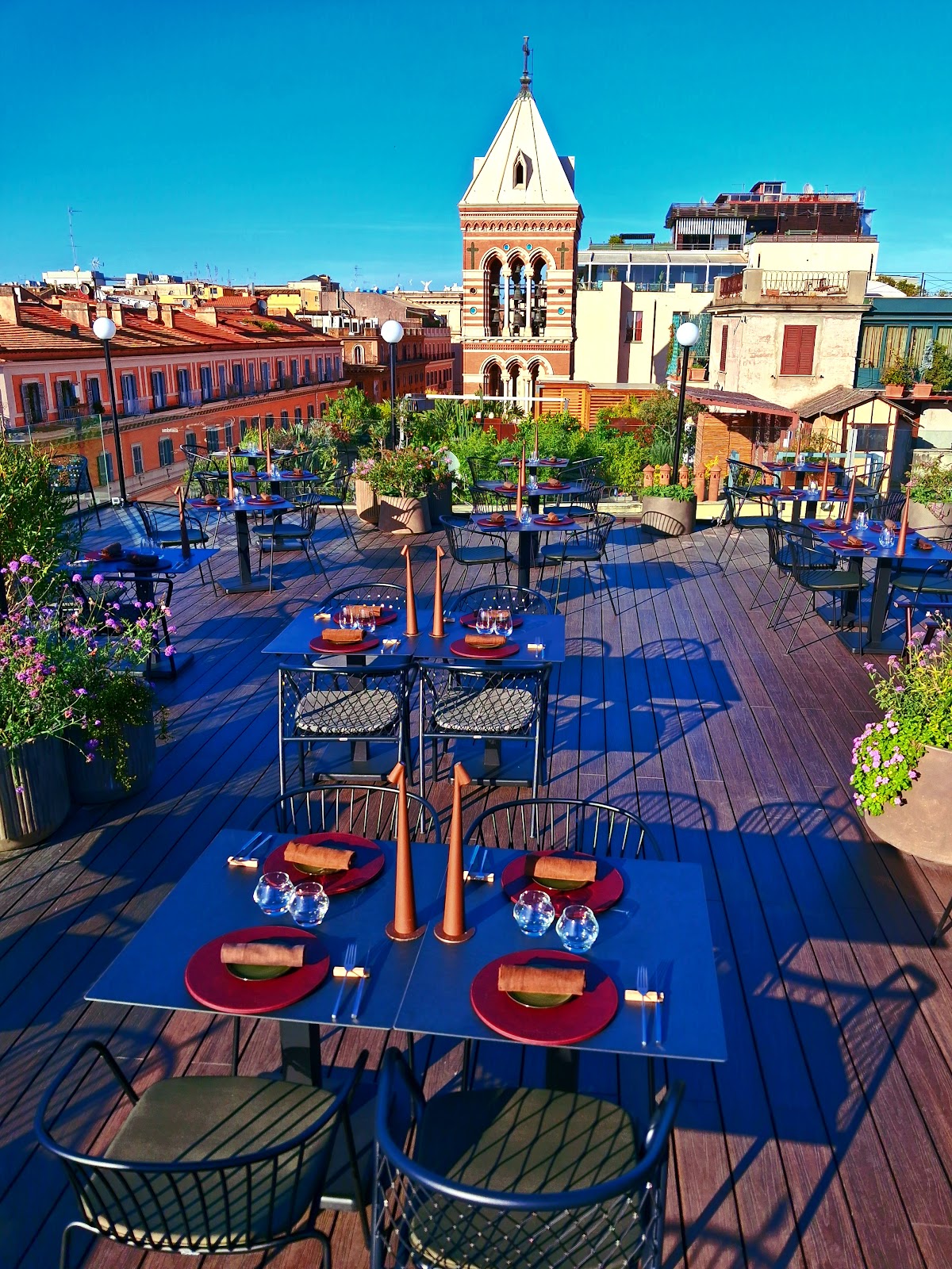 Ambrosia Rooftop Restaurant & Bar rooftop view