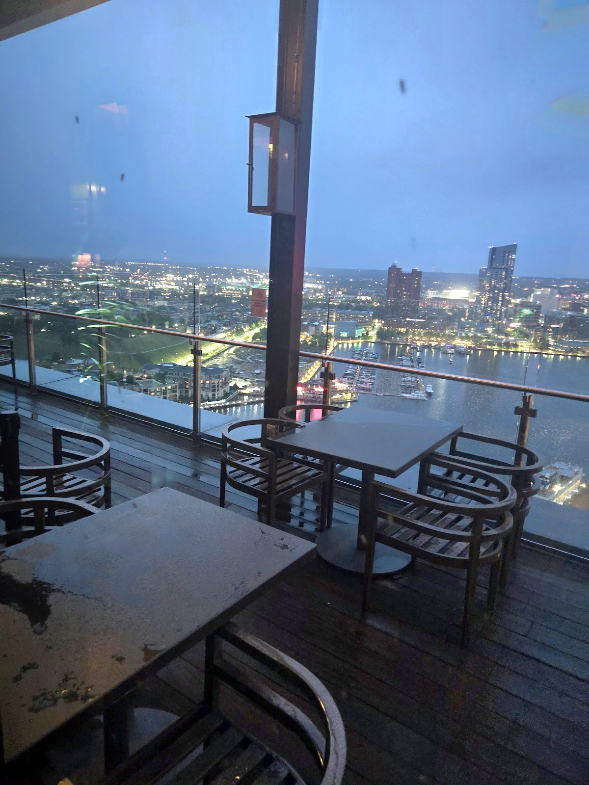 The Bygone rooftop view