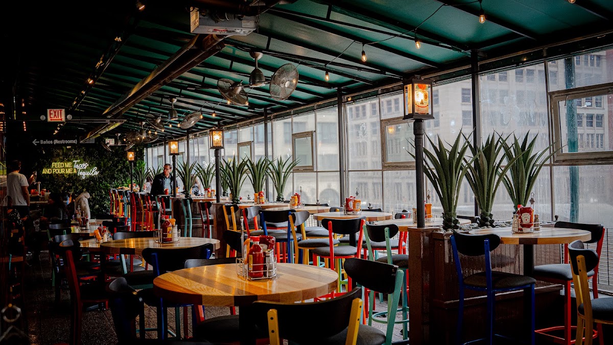 Panchos Rooftop Cantina rooftop view