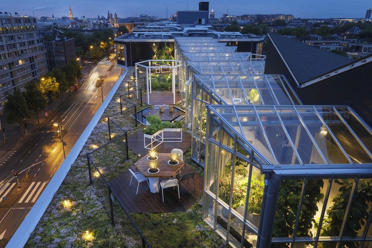 Zoku Rooftop rooftop view