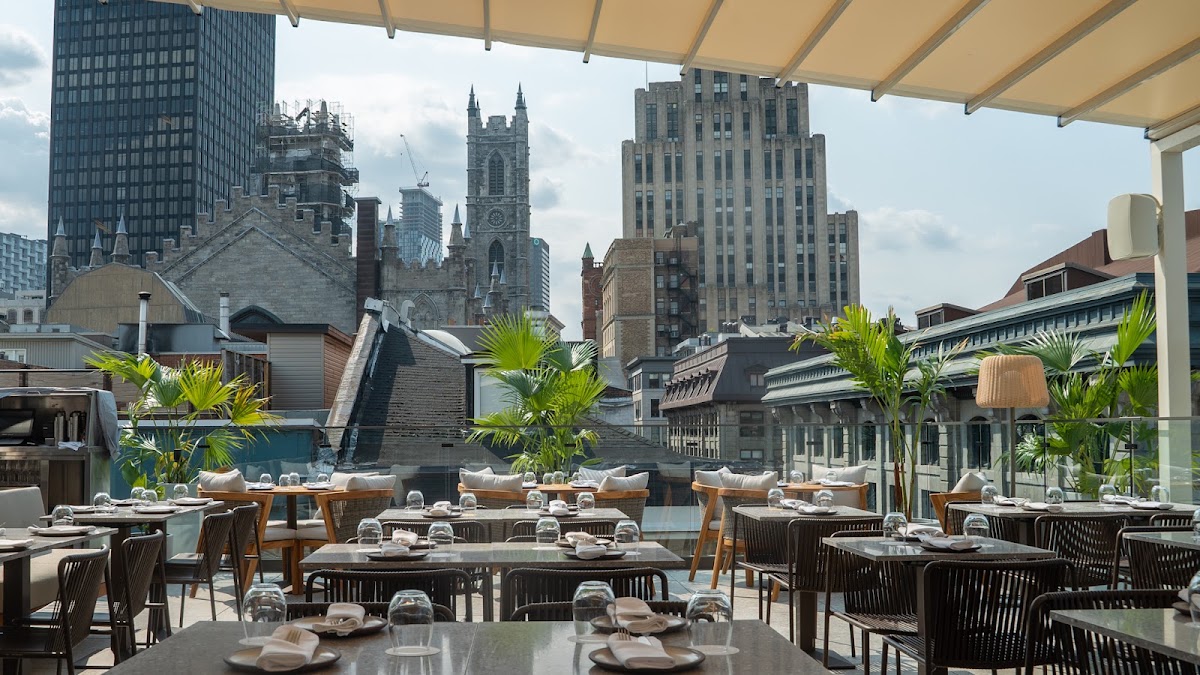 Terrasse Nelligan rooftop view
